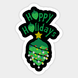 Hoppy Holidays Sticker